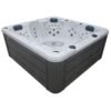 Jacuzzi Model NatuSpa L 5/95 WHITE MARBLE+ALTA+BLUE+STEPS+COVER GREY