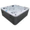 Jacuzzi Model NATUSPA L5/95 Silver + Bluetooth + Speakers + Cover + UV Ladder/Step