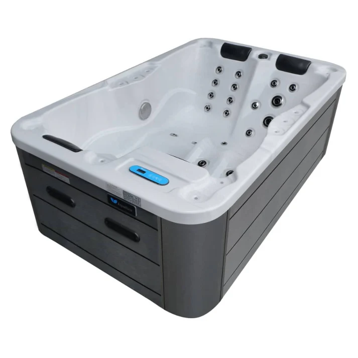 Jacuzzi Model NATUSPA SX3/35 Silver Marble Grey with UV Cover