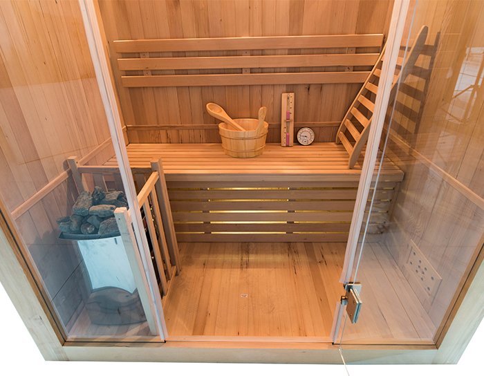 Sense Traditional Steam Sauna 3-Person