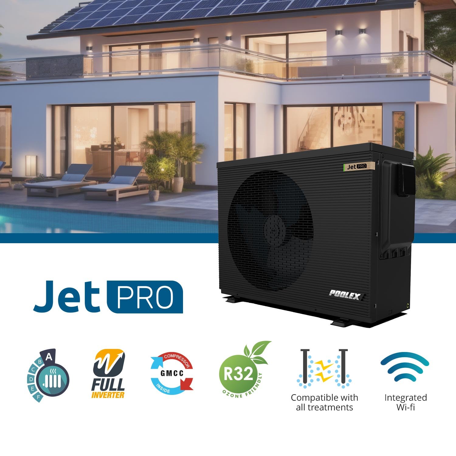 Jet Pro Pool Heat Pump