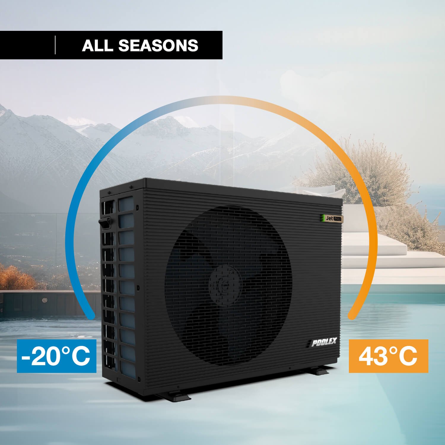 Jet Pro Pool Heat Pump