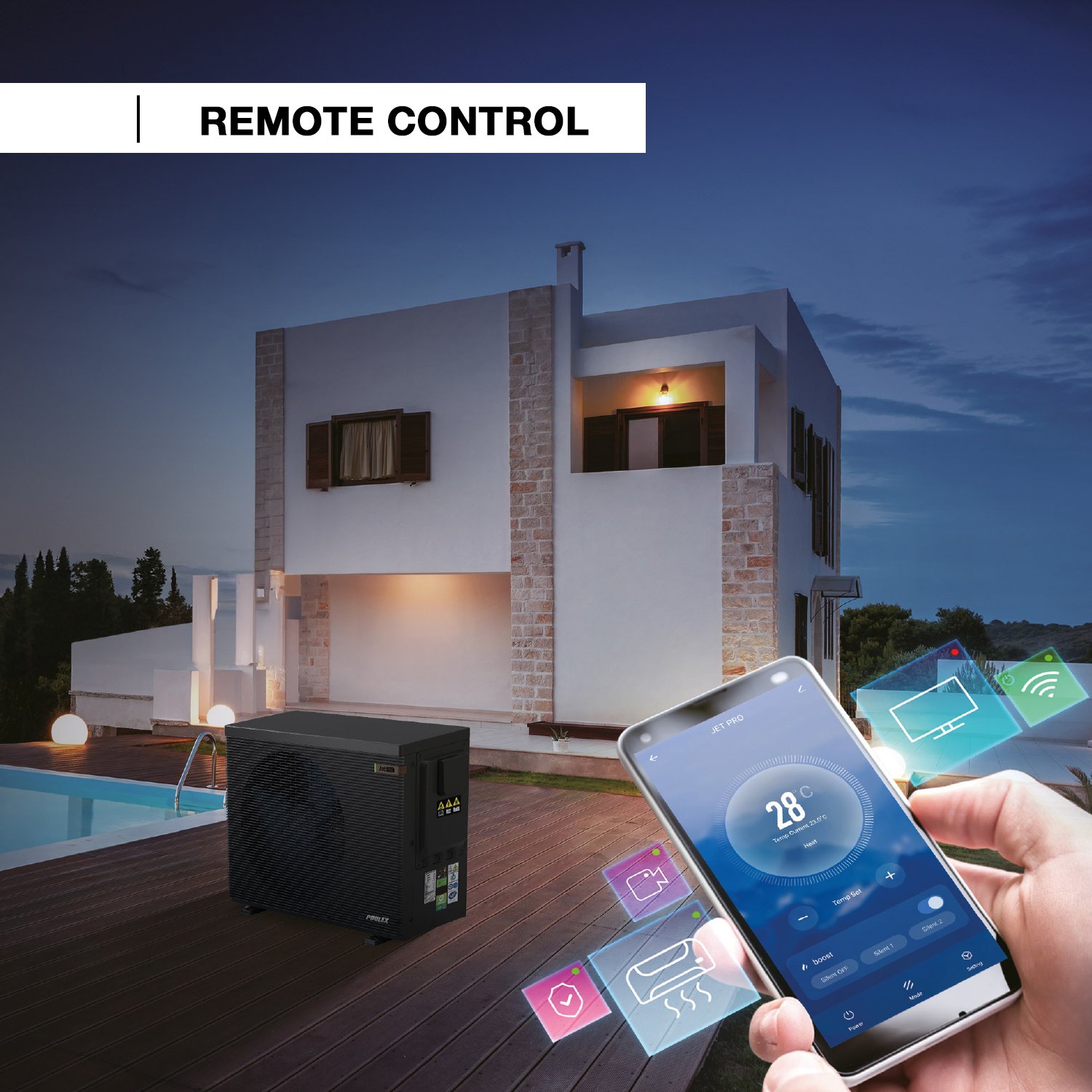 Jet Pro Pool Heat Pump