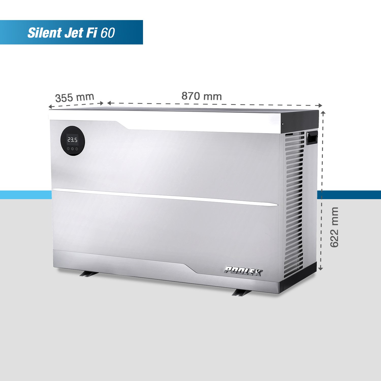 Silent Jet Fi Swimming pool heat pump