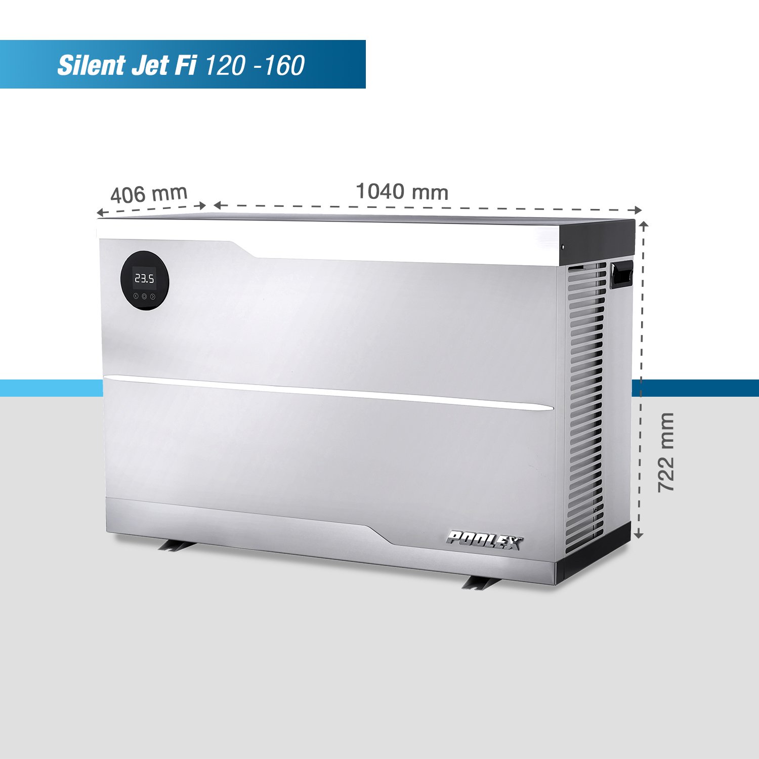 Silent Jet Fi Swimming pool heat pump