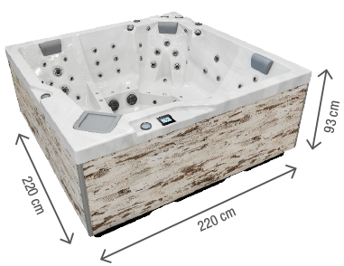 Almandine Oka5 Hot Tub