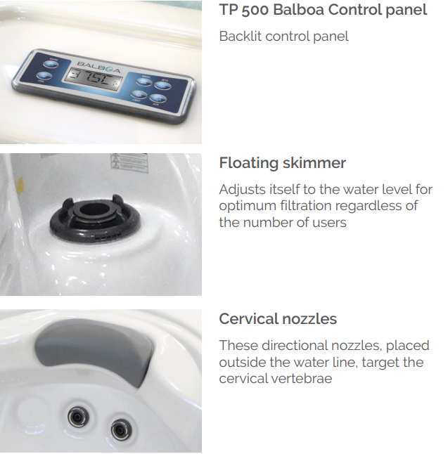 Rigid Acrylic Spa CELTIC