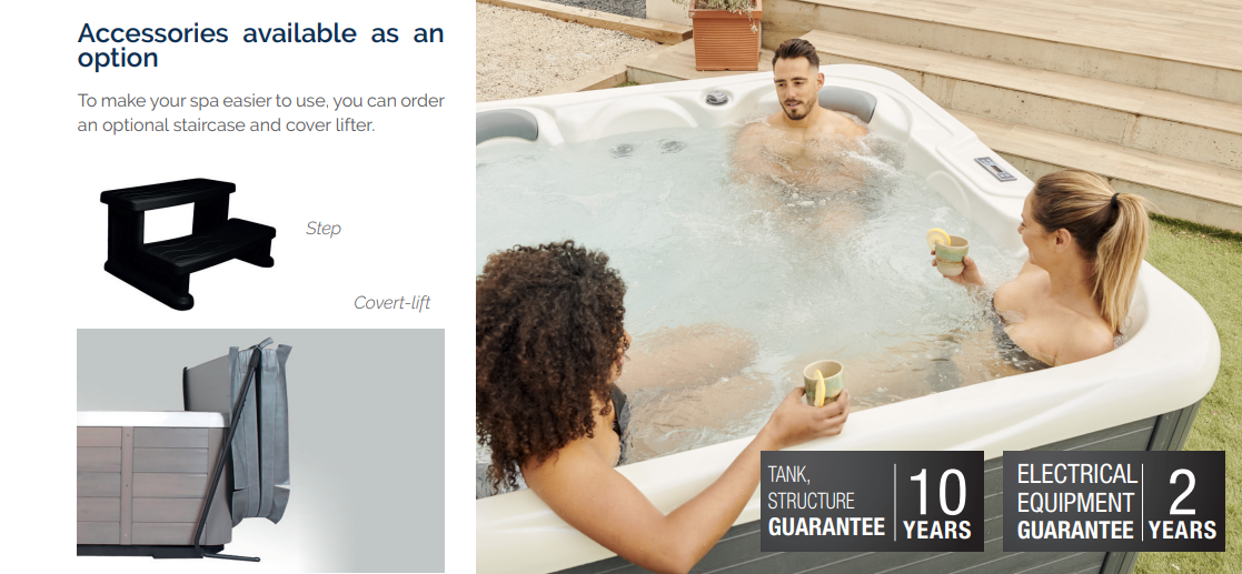 Rigid Acrylic Spa CELTIC